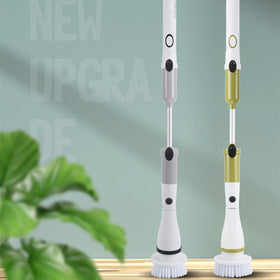 Household Kitchen Tile Cordless Power Cleaning Brush