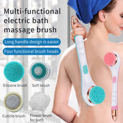 Electric Silicone Bath Brush with 2 Speeds
